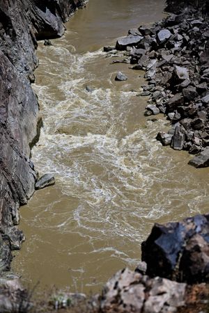 westwater canyon skull rapid birdseye 1