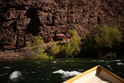 a section at 9800 cfs release